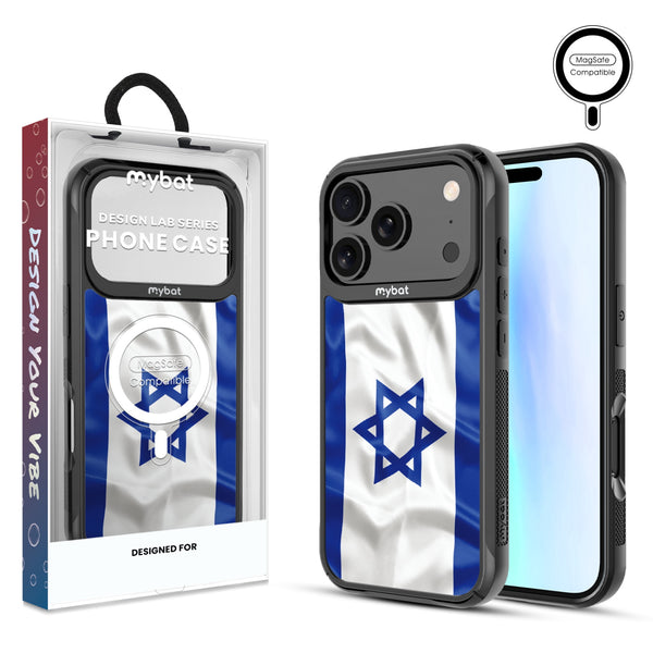 MyBat Design Lab Series MagSafe Case for Apple iPhone 17 Pro - Israel Flag - MIP17PCSLESMSMP308-1.jpg