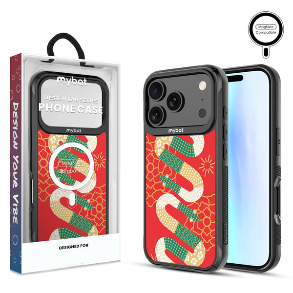 MyBat Design Lab Series MagSafe Case for Apple iPhone 17 Pro - Year of the Snake - MIP17PCSLESMSMP315-1.jpg