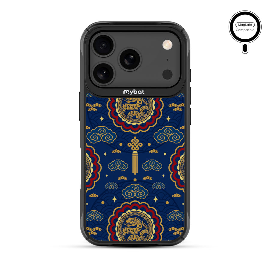 MyBat Design Lab Series MagSafe Case for Apple iPhone 17 Pro - Wisdom of the Snake - MIP17PCSLESMSMP318-3.jpg