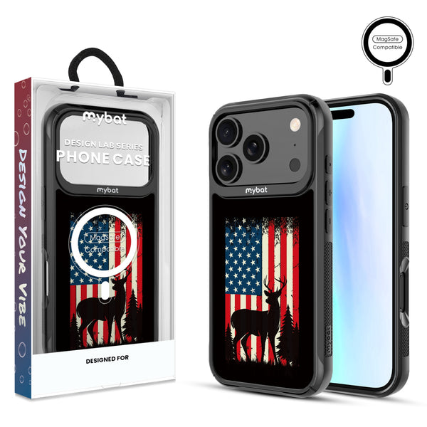 MyBat Design Lab Series MagSafe Case for Apple iPhone 17 Pro - Stars, Stripes and Stags - MIP17PCSLESMSMP319-1.jpg