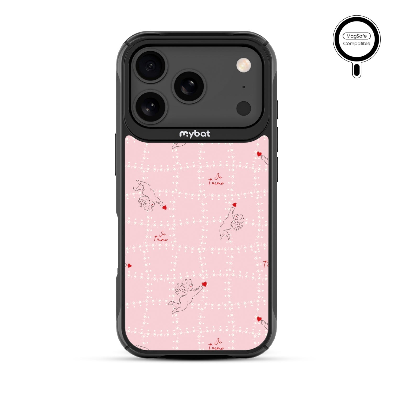 MyBat Design Lab Series MagSafe Case for Apple iPhone 17 Pro - Cupid's Bow