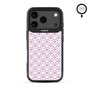 MyBat Design Lab Series MagSafe Case for Apple iPhone 17 Pro - Heart Grid