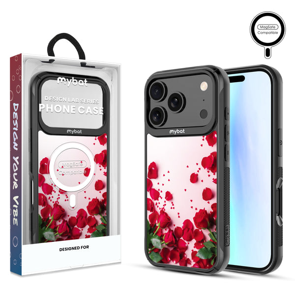 MyBat Design Lab Series MagSafe Case for Apple iPhone 17 Pro - Rose Petals - MIP17PCSLESMSMP342-1.jpg