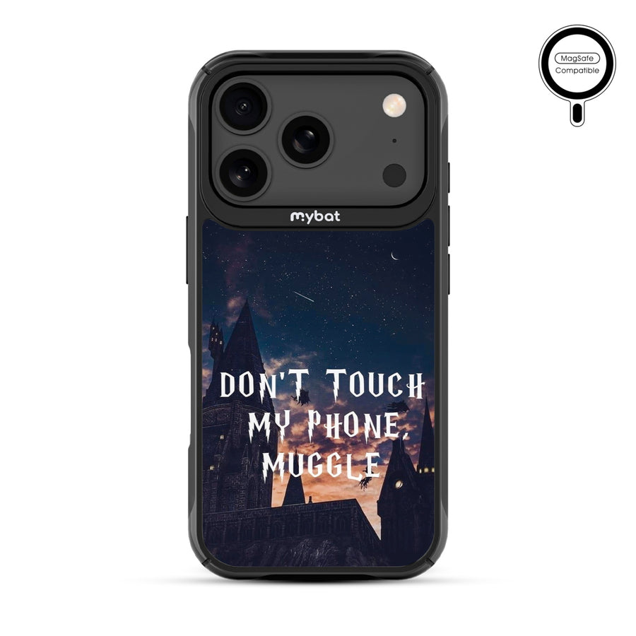 MyBat Design Lab Series MagSafe Case for Apple iPhone 17 Pro - Don't Touch My Phone Muggle - MIP17PCSLESMSMP348-3.jpg