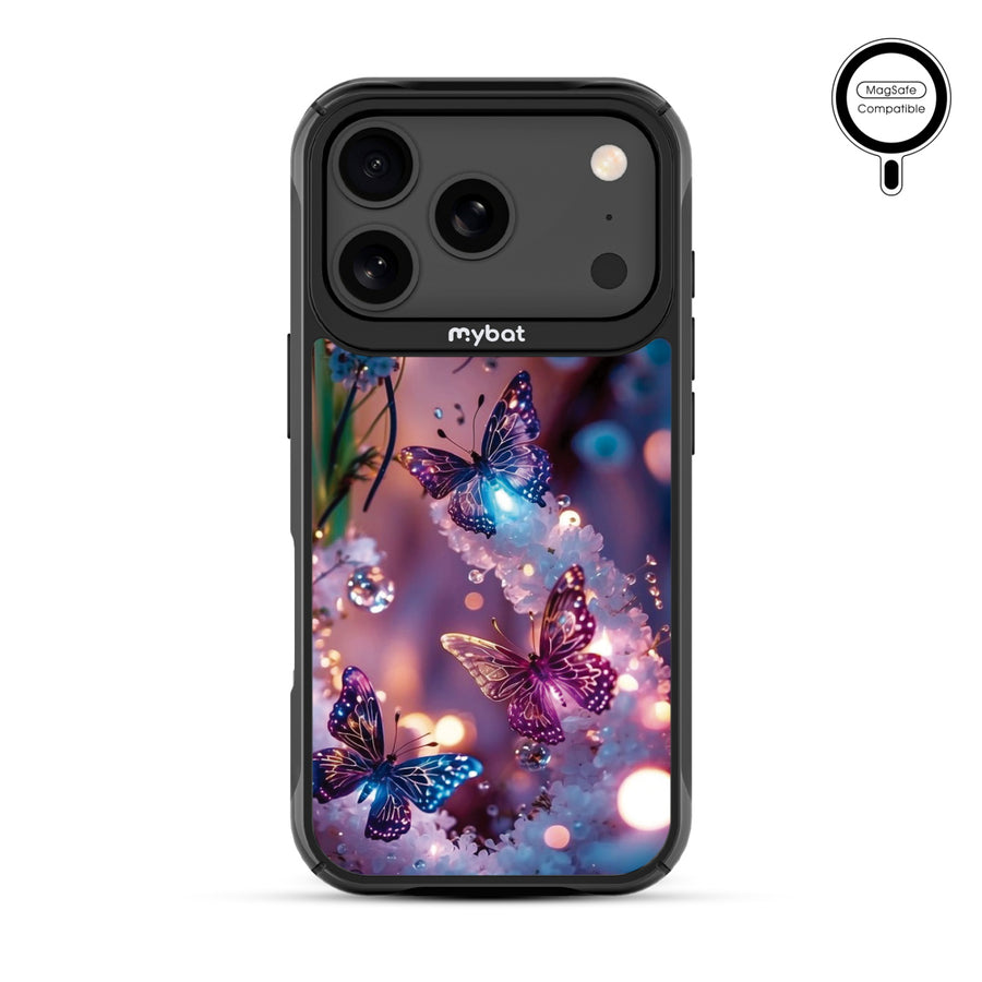 MyBat Design Lab Series MagSafe Case for Apple iPhone 17 Pro - Magical Butterflies - MIP17PCSLESMSMP349-3.jpg