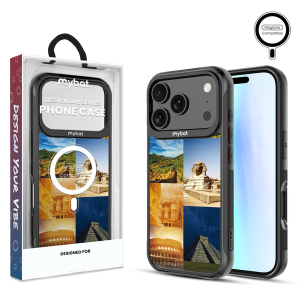 MyBat Design Lab Series MagSafe Case for Apple iPhone 17 Pro - 7 Wonders - MIP17PCSLESMSMP352-1.jpg