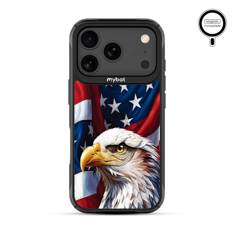 MyBat Design Lab Series MagSafe Case for Apple iPhone 17 Pro - Proud American Eagle - MIP17PCSLESMSMP362-3.jpg
