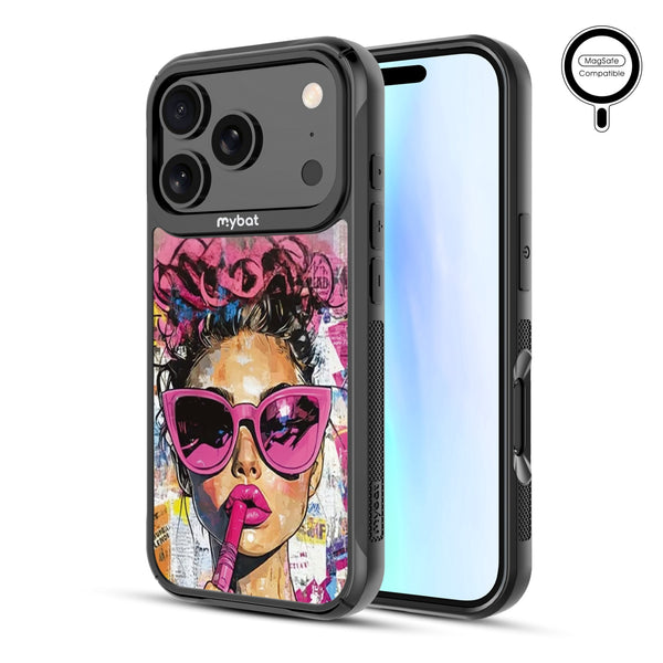 MyBat Design Lab Series MagSafe Case for Apple iPhone 17 Pro - Graffiti Girl - MIP17PCSLESMSMP383-2.jpg