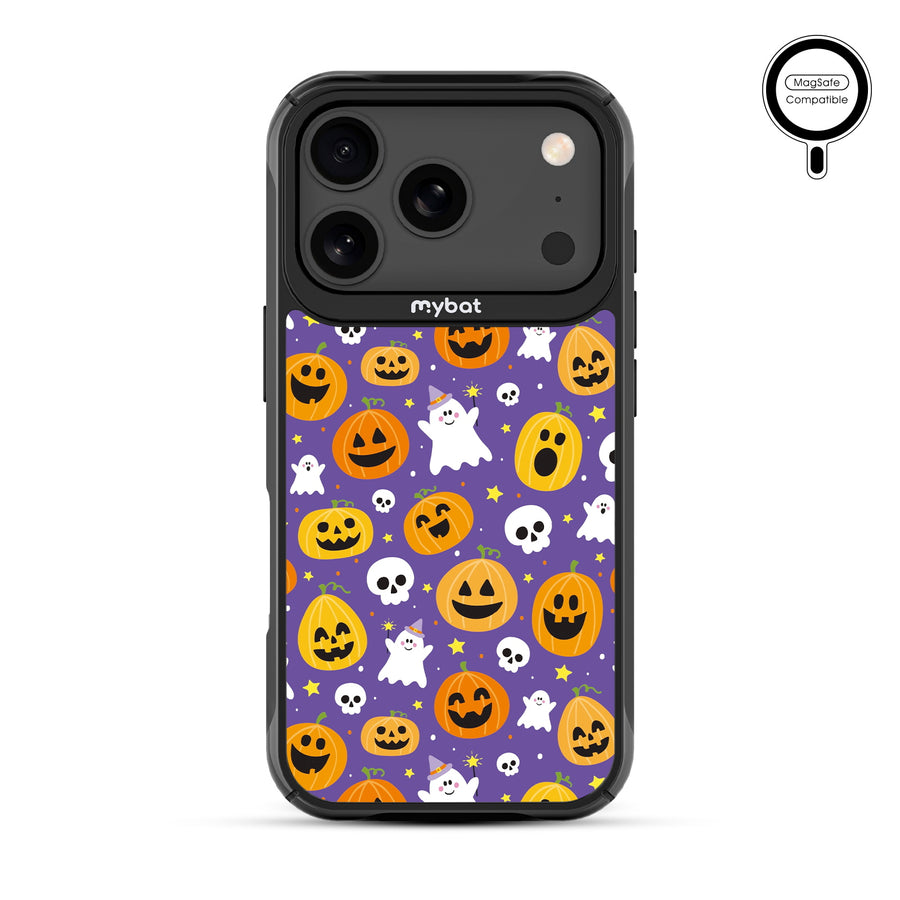MyBat Design Lab Series MagSafe Case for Apple iPhone 17 Pro - Pumpkin Party - MIP17PCSLESMSMP404-3.jpg