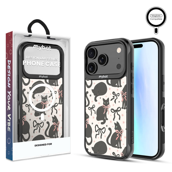 MyBat Design Lab Series MagSafe Case for Apple iPhone 17 Pro - Coquette Cat - MIP17PCSLESMSMP410-1.jpg