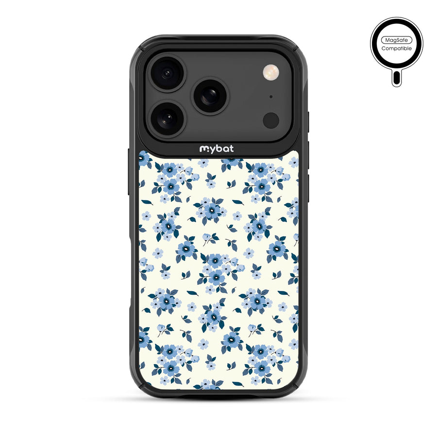 MyBat Design Lab Series MagSafe Case for Apple iPhone 17 Pro - Porcelain Petals