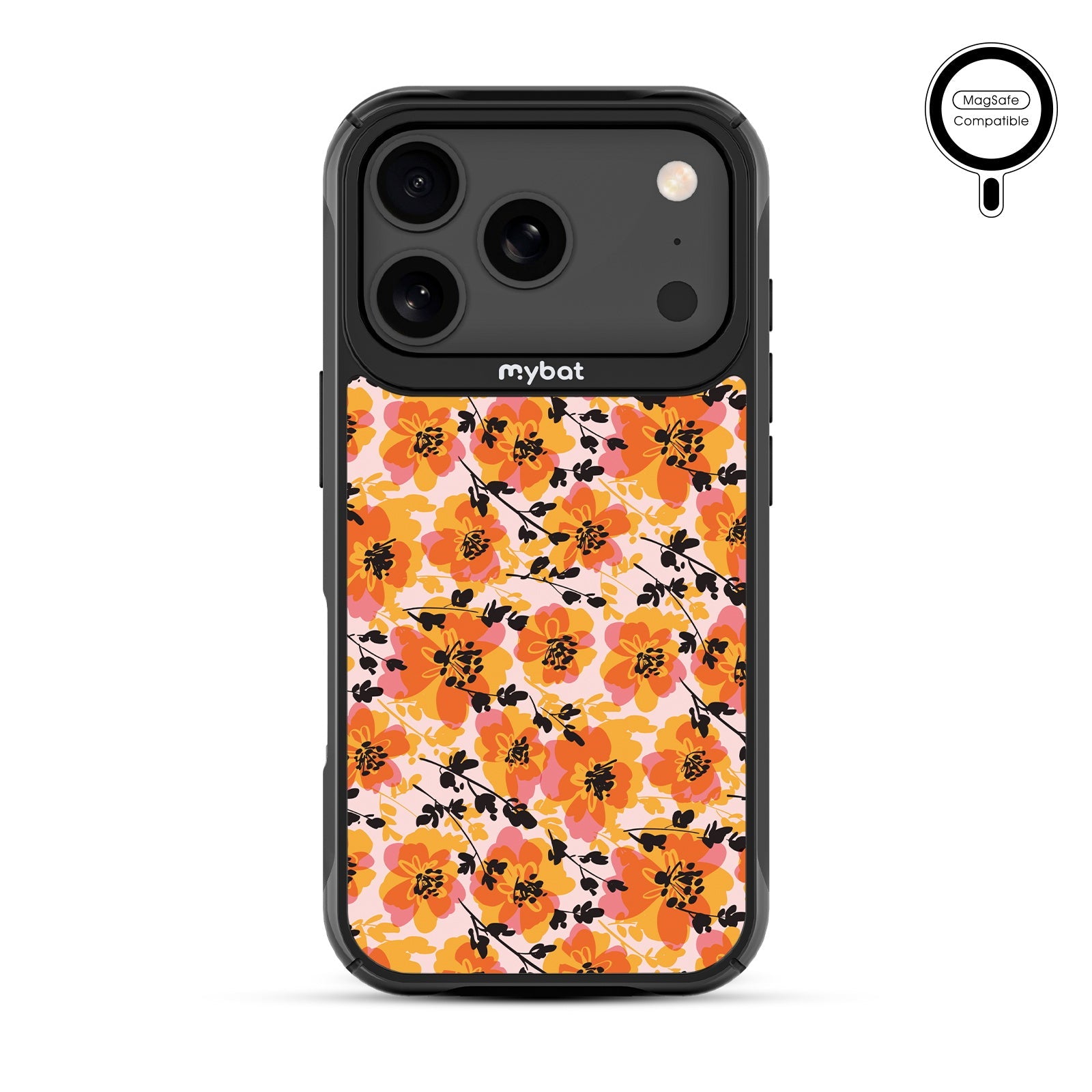 MyBat Design Lab Series MagSafe Case for Apple iPhone 17 Pro - Marmalade Meadow