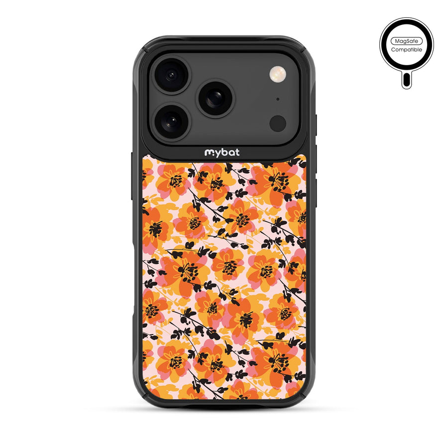 MyBat Design Lab Series MagSafe Case for Apple iPhone 17 Pro - Marmalade Meadow