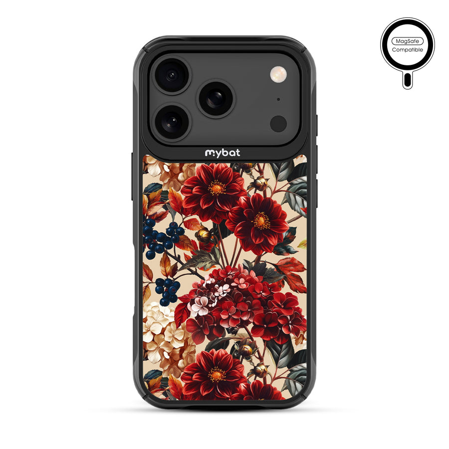 MyBat Design Lab Series MagSafe Case for Apple iPhone 17 Pro - Rust & Bloom - MIP17PCSLESMSMP449-3.jpg