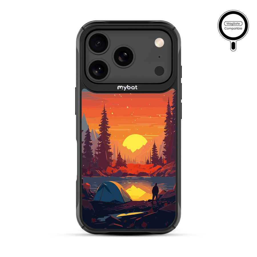 MyBat Design Lab Series MagSafe Case for Apple iPhone 17 Pro - Sunset Camp - MIP17PCSLESMSMP450-3.jpg