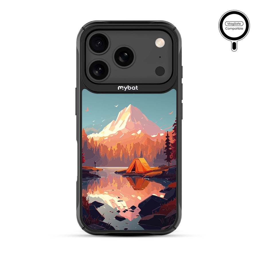 MyBat Design Lab Series MagSafe Case for Apple iPhone 17 Pro - Lakeside Sunrise