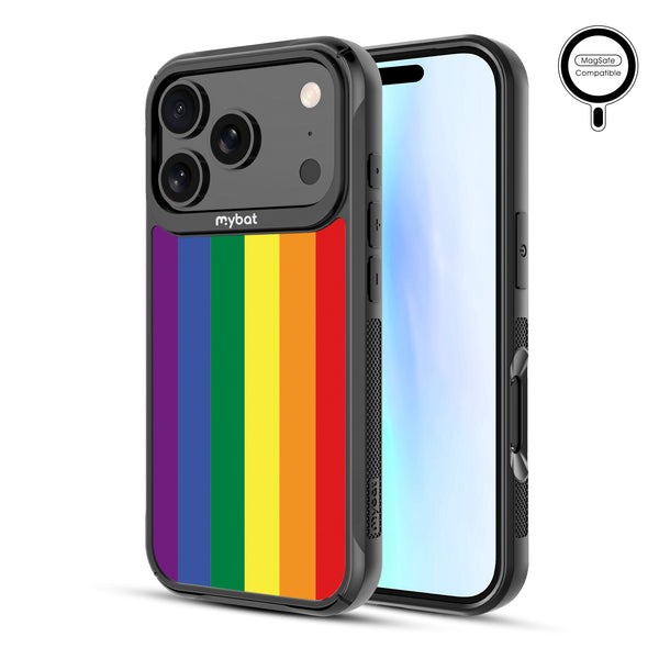 MyBat Design Lab Series MagSafe Case for Apple iPhone 17 Pro - Rainbow Stripes - MIP17PCSLESMSMP459-2.jpg