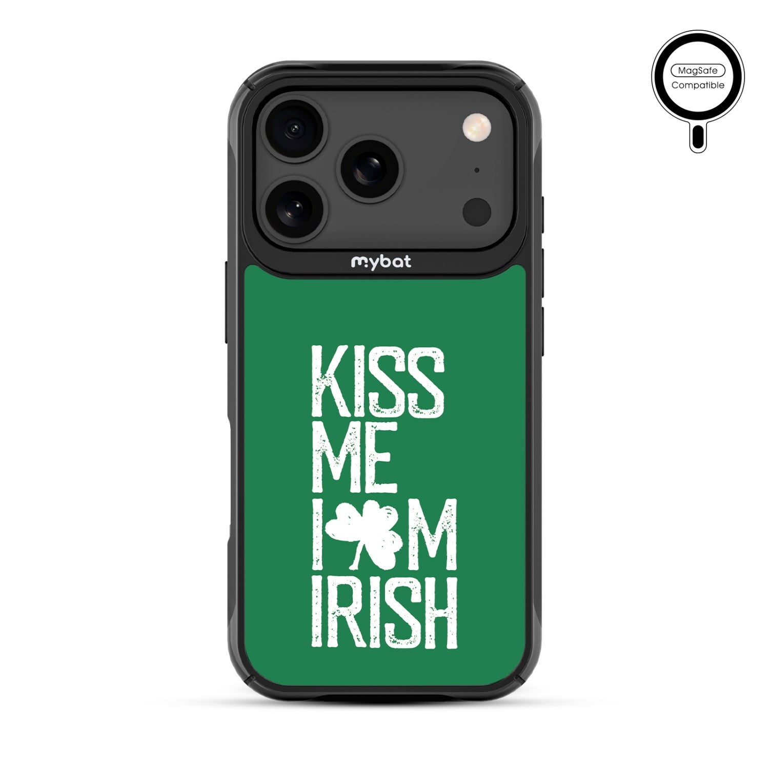 MyBat Design Lab Series MagSafe Case for Apple iPhone 17 Pro - Kiss Me I'm Irish
