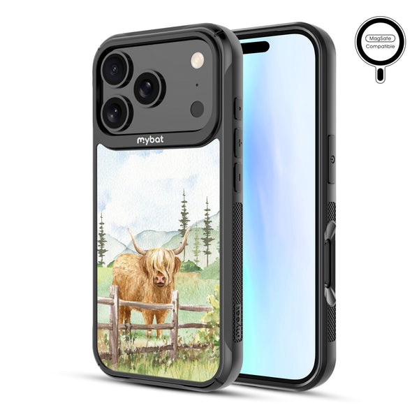 MyBat Design Lab Series MagSafe Case for Apple iPhone 17 Pro - Highland Cow - MIP17PCSLESMSMP470-2.jpg