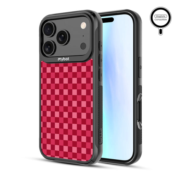 MyBat Design Lab Series MagSafe Case for Apple iPhone 17 Pro - Raspberry Check - MIP17PCSLESMSMP481-2.jpg