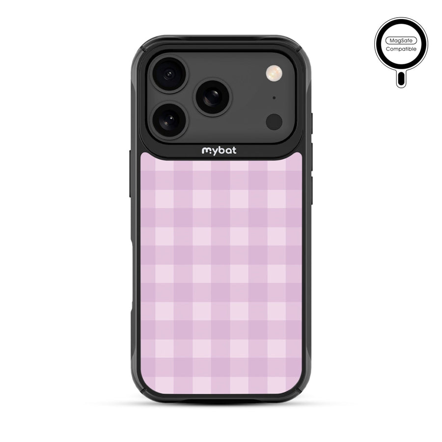 MyBat Design Lab Series MagSafe Case for Apple iPhone 17 Pro - Purple Plaid