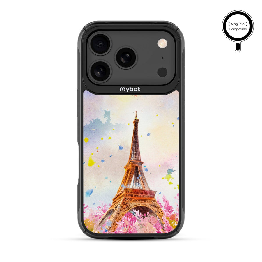 MyBat Design Lab Series MagSafe Case for Apple iPhone 17 Pro - Spring in Paris