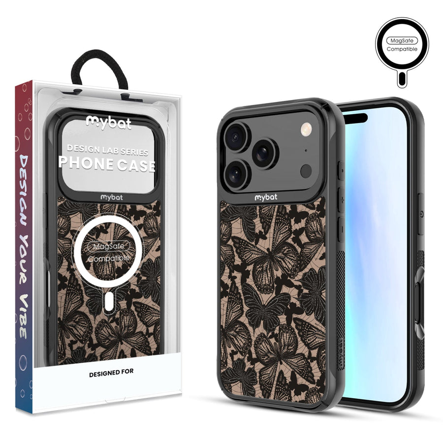 MyBat Design Lab Series MagSafe Case for Apple iPhone 17 Pro - Midnight Monarch