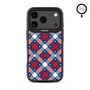MyBat Design Lab Series MagSafe Case for Apple iPhone 17 Pro – Americana Plaid - MIP17PCSLESMSMP523-2.JPG
