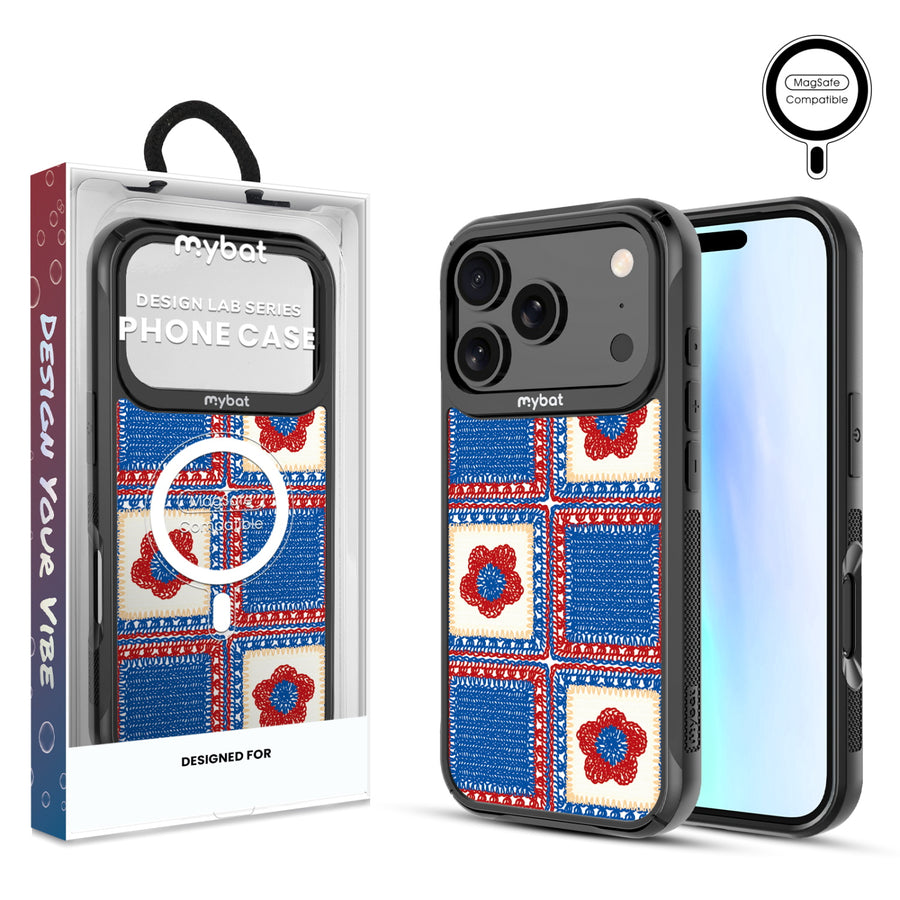 MyBat Design Lab Series MagSafe Case for Apple iPhone 17 Pro – All American Quilt - MIP17PCSLESMSMP524.JPG