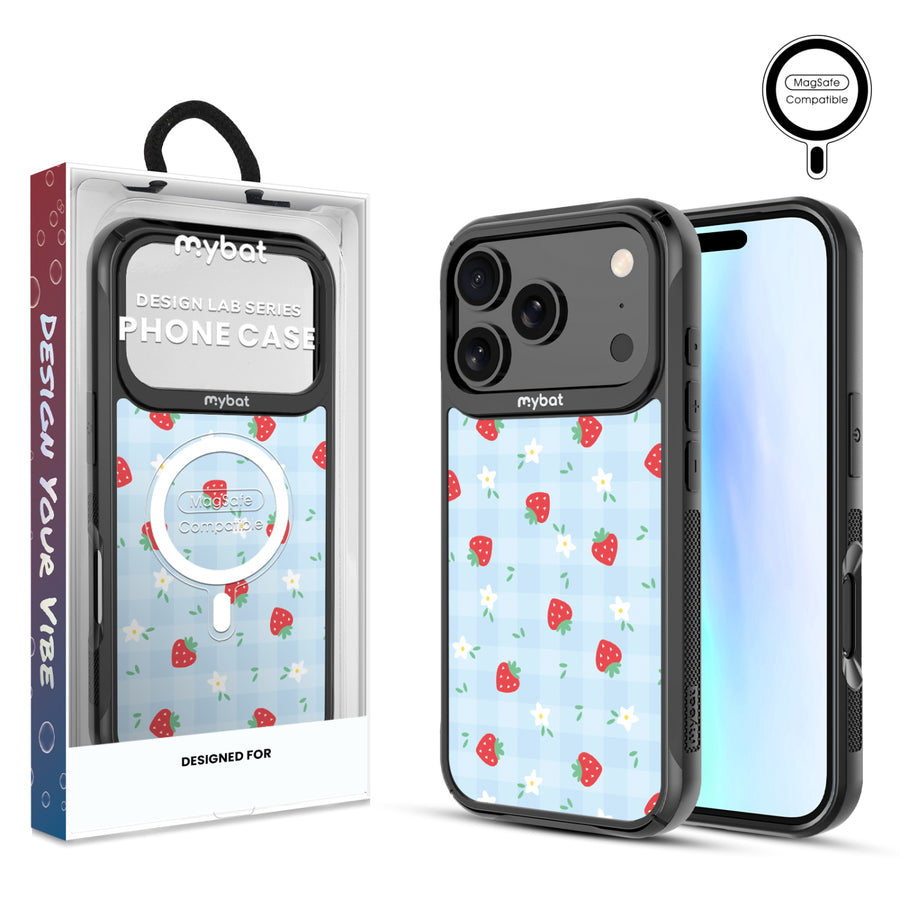 MyBat Design Lab Series MagSafe Case for Apple iPhone 17 Pro – Sweet Strawberry - MIP17PCSLESMSMP525.JPG