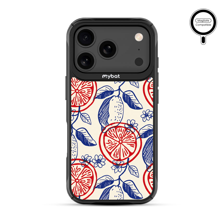 MyBat Design Lab Series MagSafe Case for Apple iPhone 17 Pro – Summer Citrus - MIP17PCSLESMSMP526-2.JPG