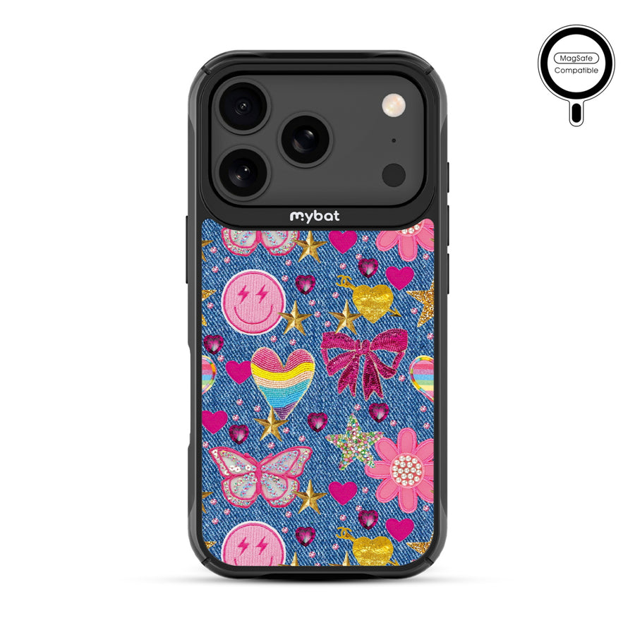 MyBat Design Lab Series MagSafe Case for Apple iPhone 17 Pro – Denim Daze - MIP17PCSLESMSMP528-2.JPG