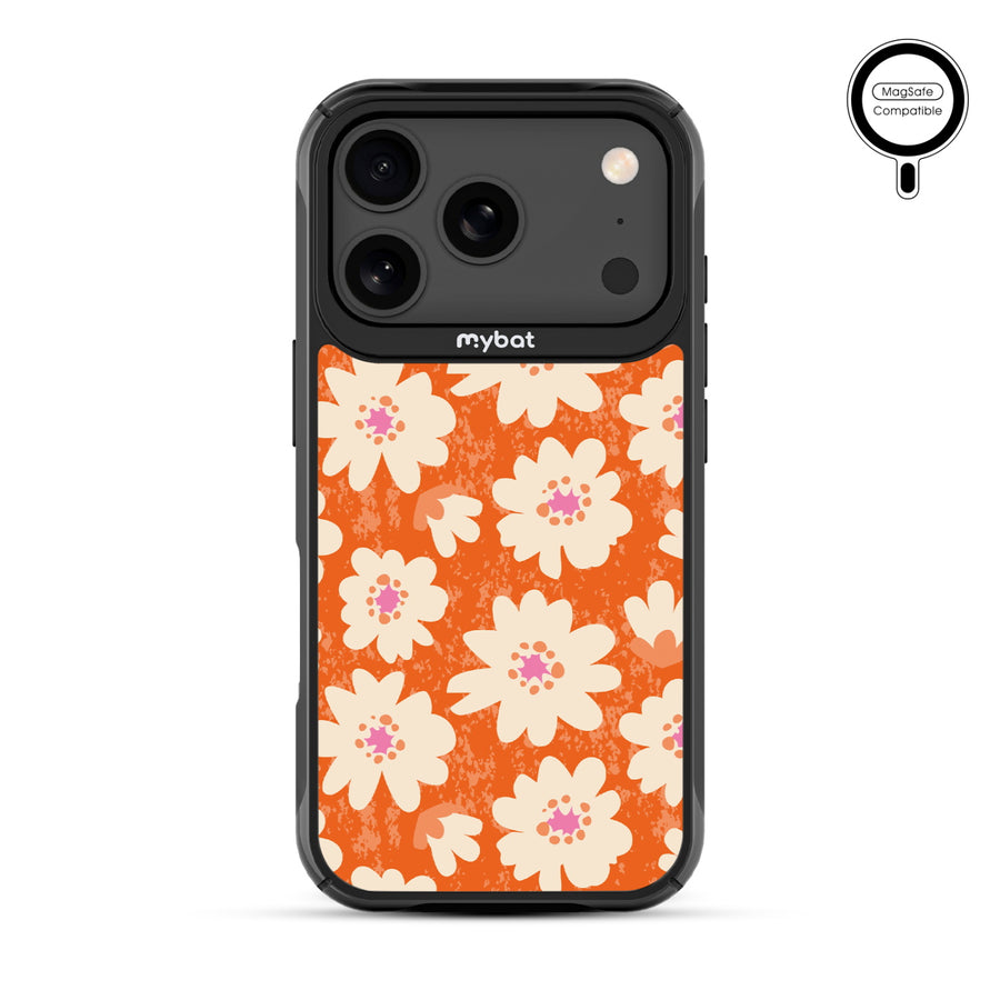 MyBat Design Lab Series MagSafe Case for Apple iPhone 17 Pro – Sunset Hibiscus - MIP17PCSLESMSMP531-2.JPG