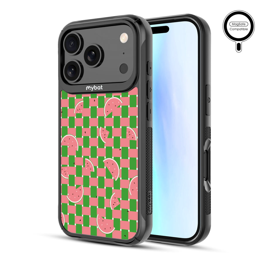 MyBat Design Lab Series MagSafe Case for Apple iPhone 17 Pro – Watermelon Patch - MIP17PCSLESMSMP533-1.JPG