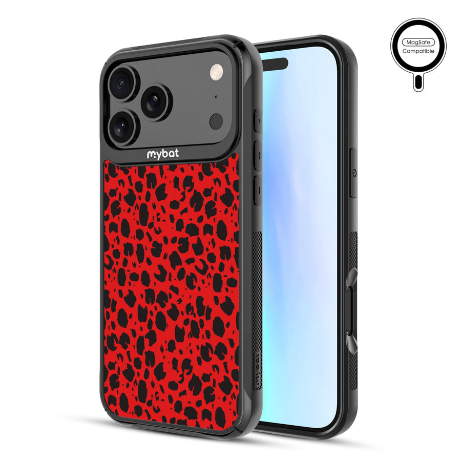 MyBat Design Lab Series MagSafe Case for Apple iPhone 17 Pro Max - Red Leopard Print - MIP17PMCSLESMSMP008-2.jpg