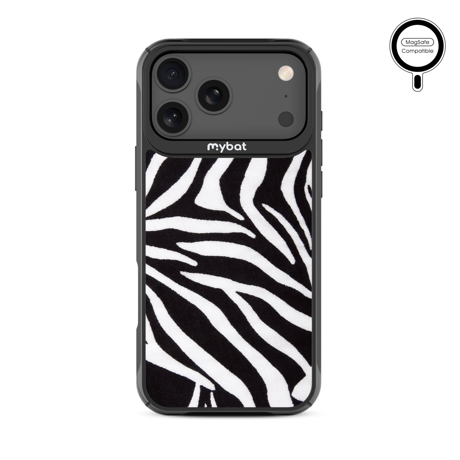 MyBat Design Lab Series MagSafe Case for Apple iPhone 17 Pro Max - Zebra Print