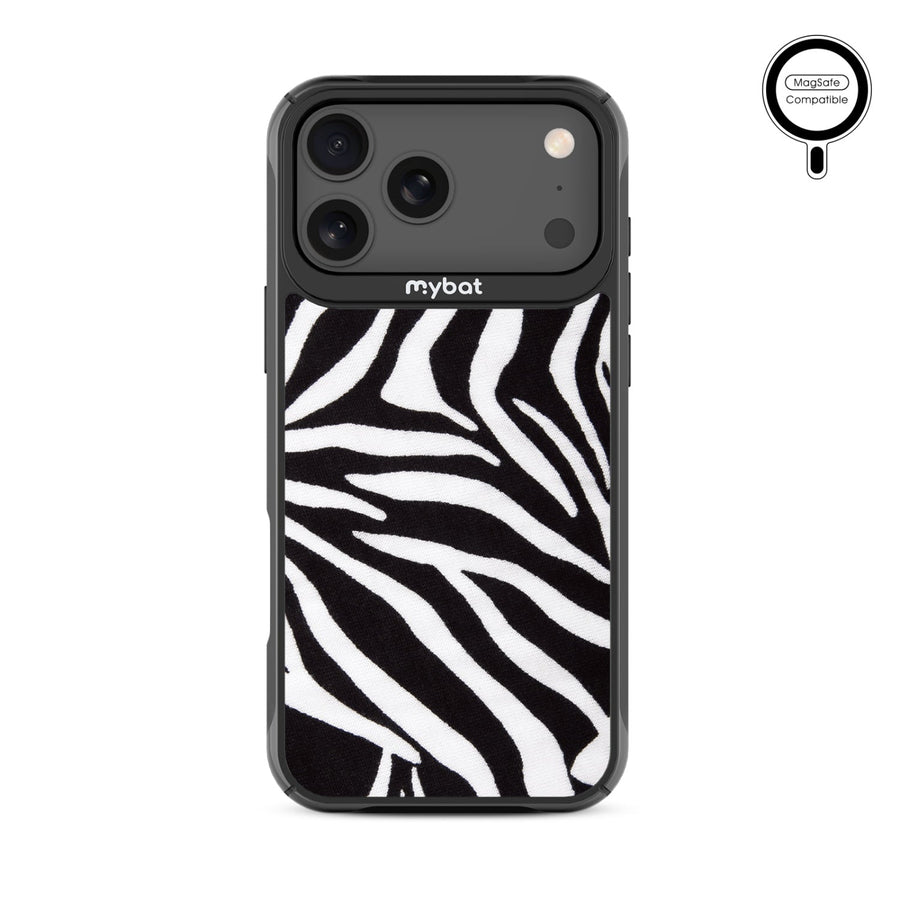 MyBat Design Lab Series MagSafe Case for Apple iPhone 17 Pro Max - Zebra Print