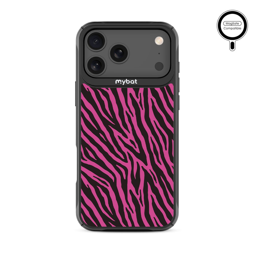 MyBat Design Lab Series MagSafe Case for Apple iPhone 17 Pro Max - Pink Zebra Print - MIP17PMCSLESMSMP010-3.jpg