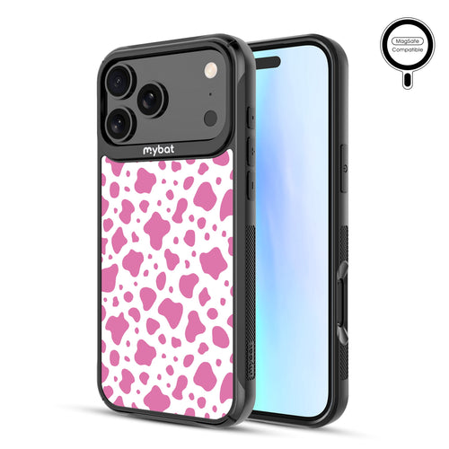 MyBat Design Lab Series MagSafe Case for Apple iPhone 17 Pro Max - Pink Cow Print - MIP17PMCSLESMSMP015-2.jpg