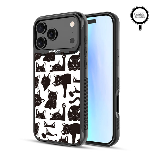 MyBat Design Lab Series MagSafe Case for Apple iPhone 17 Pro Max - Black Cats - MIP17PMCSLESMSMP017-2.jpg