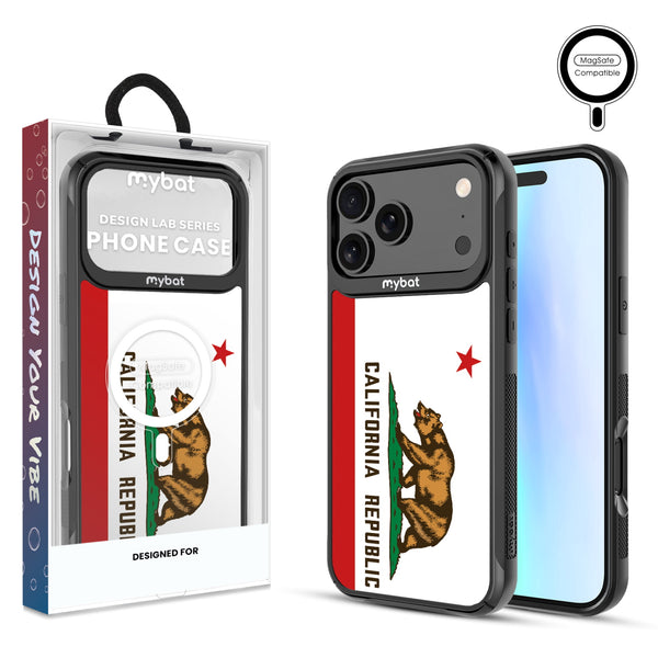 MyBat Design Lab Series MagSafe Case for Apple iPhone 17 Pro Max - California State Flag - MIP17PMCSLESMSMP027-1.jpg