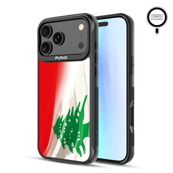 MyBat Design Lab Series MagSafe Case for Apple iPhone 17 Pro Max - Lebanese Flag - MIP17PMCSLESMSMP033-2.jpg