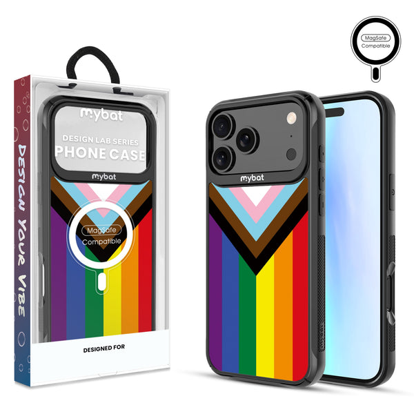 MyBat Design Lab Series MagSafe Case for Apple iPhone 17 Pro Max - LGBTQ+ Flag - MIP17PMCSLESMSMP034-1.jpg