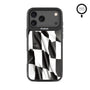 MyBat Design Lab Series MagSafe Case for Apple iPhone 17 Pro Max - Racing Flag - MIP17PMCSLESMSMP040-3.jpg