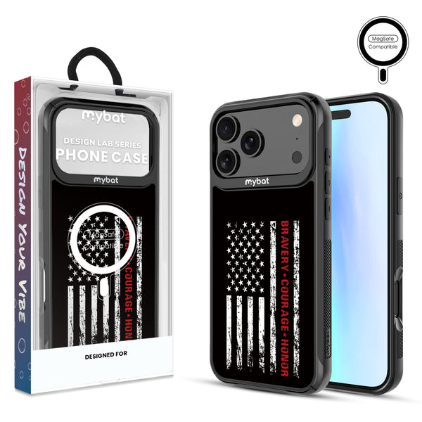 MyBat Design Lab Series MagSafe Case for Apple iPhone 17 Pro Max - Firefighter Flag - MIP17PMCSLESMSMP041-1.jpg