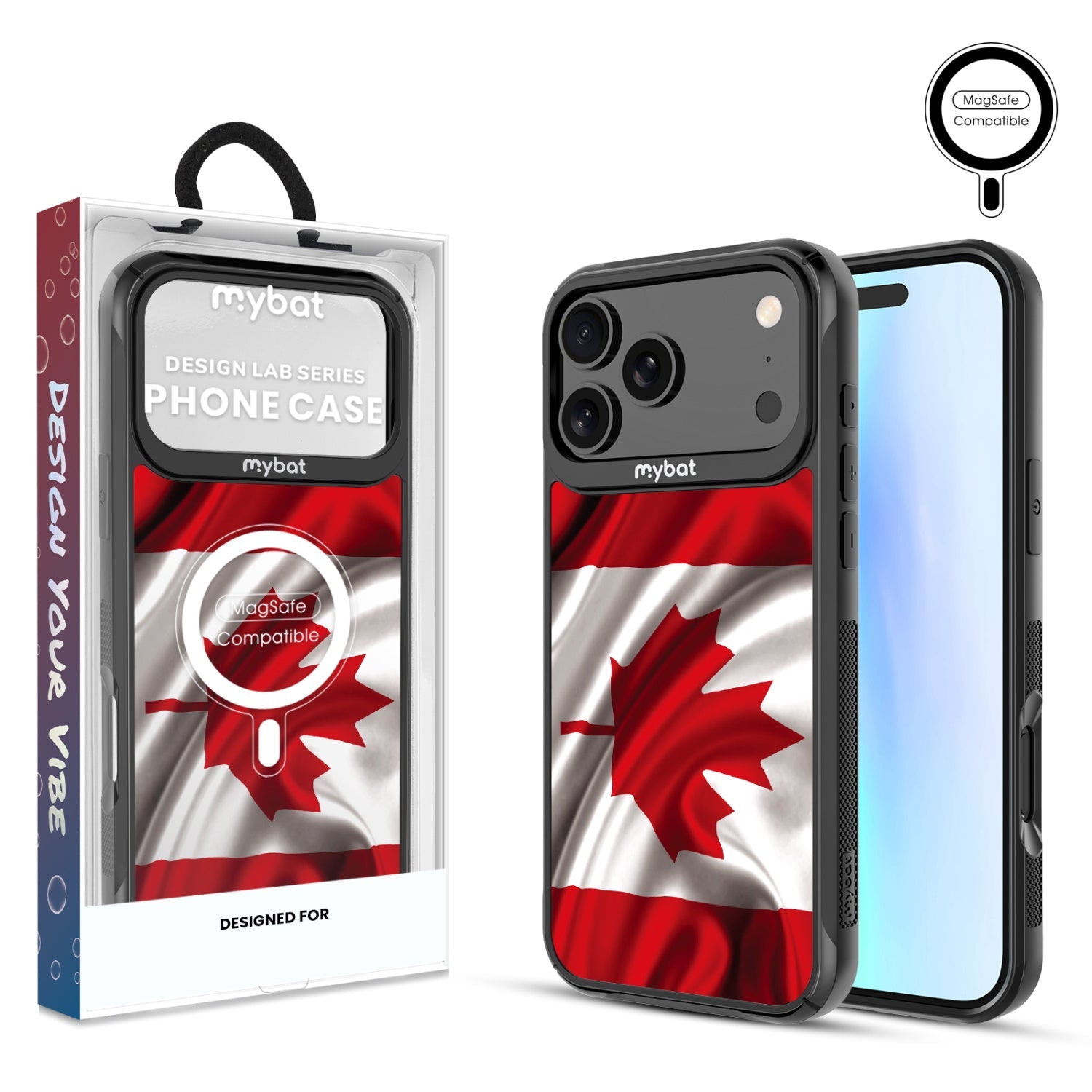 MyBat Design Lab Series MagSafe Case for Apple iPhone 17 Pro Max - Canadian Flag