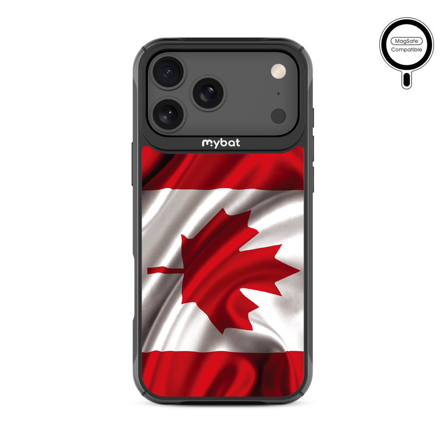 MyBat Design Lab Series MagSafe Case for Apple iPhone 17 Pro Max - Canadian Flag - MIP17PMCSLESMSMP044-3.jpg