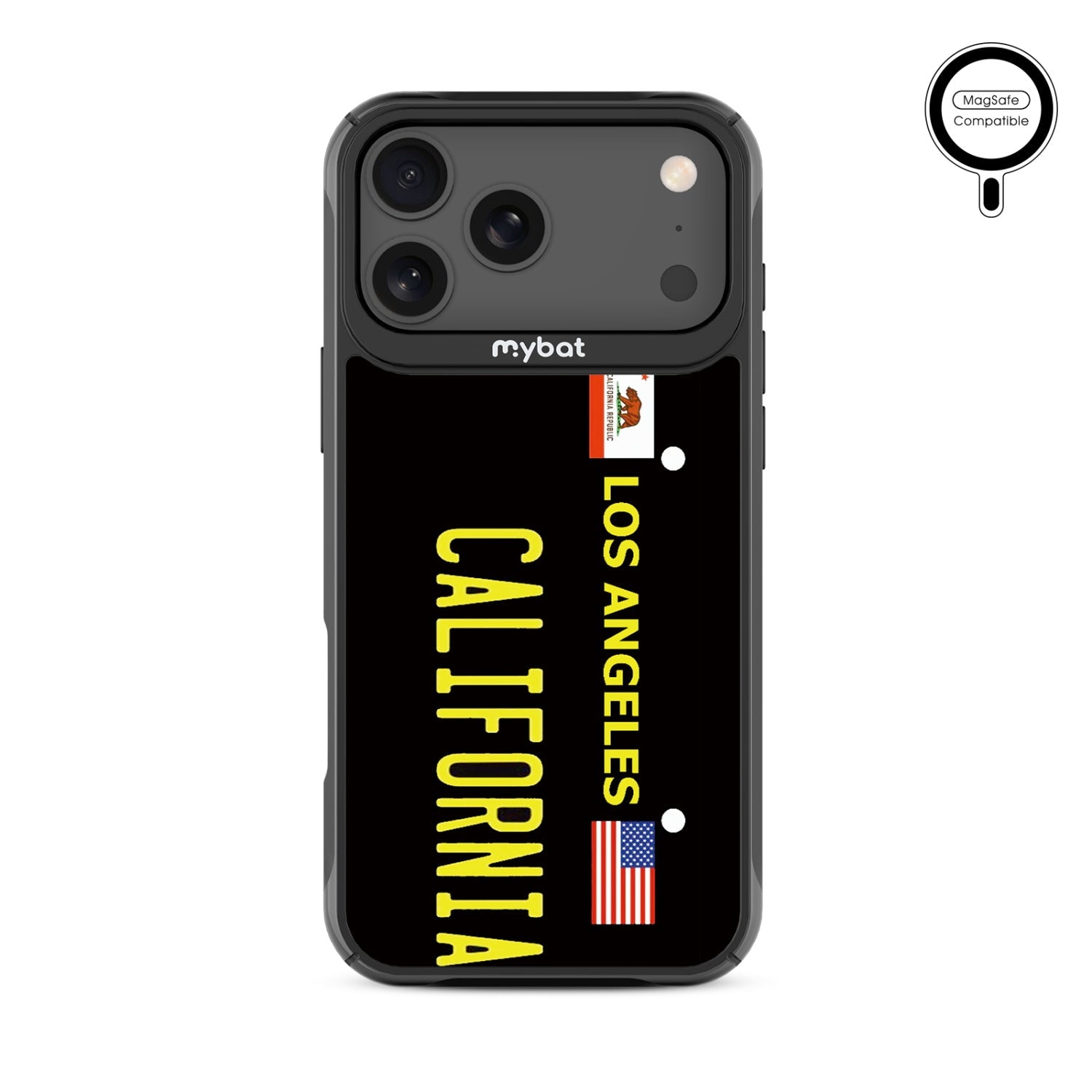 MyBat Design Lab Series MagSafe Case for Apple iPhone 17 Pro Max - Los Angeles Black