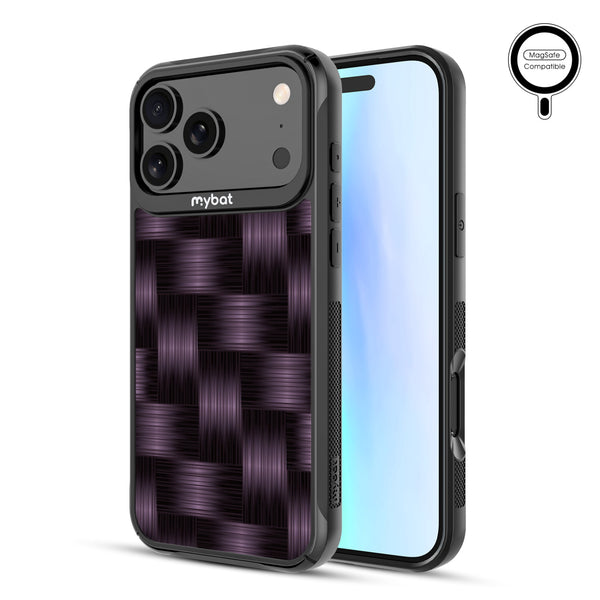 MyBat Design Lab Series MagSafe Case for Apple iPhone 17 Pro Max - Woven Carbon Fiber - MIP17PMCSLESMSMP085-2.jpg