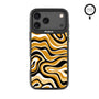 MyBat Design Lab Series MagSafe Case for Apple iPhone 17 Pro Max - Groovy Golden Swirls - MIP17PMCSLESMSMP093-3.jpg